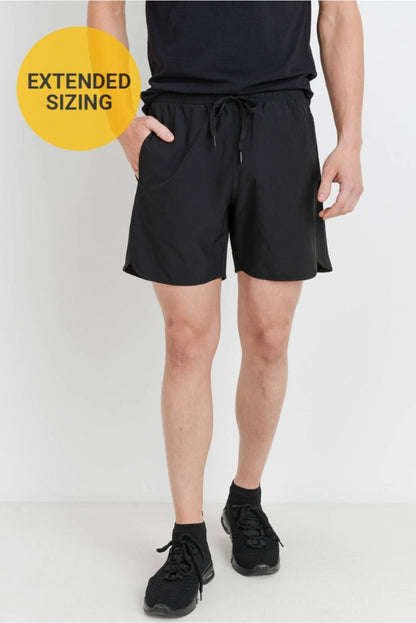 Men's Shorts Active Color Black