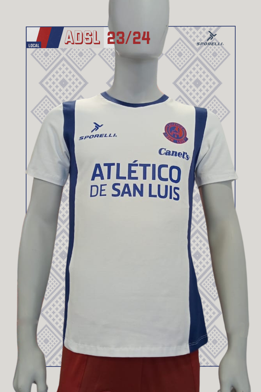 T-shirt Concentración Blanco Caballero Atlético de San Luis 23/24