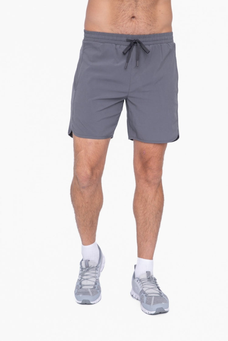 Active Men's Shorts Color Gray