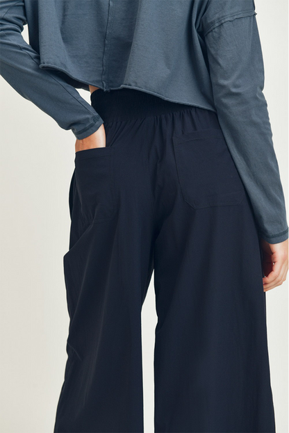 Women's Culotte Pants Bag color Black